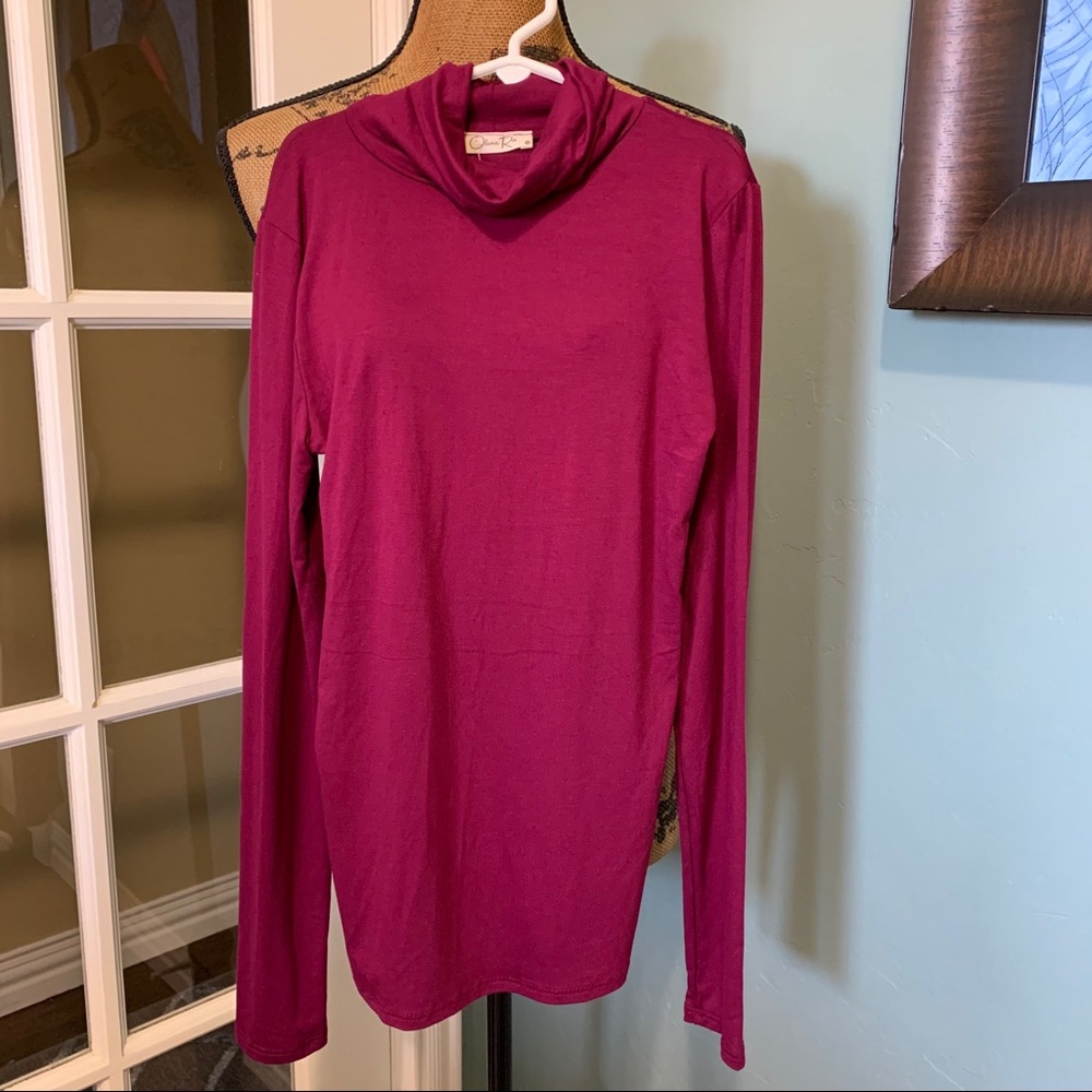 Olivia Rae NWT Womens Long Sleeve Turtleneck XS